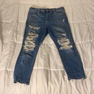 American Eagle Ne(x)t Level Stretch Distressed Jeans, size 16!